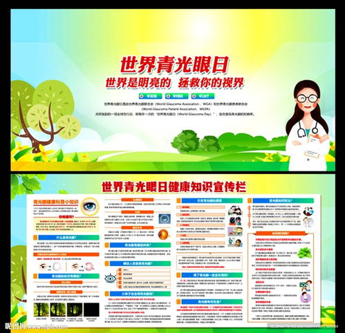 世界,青光眼