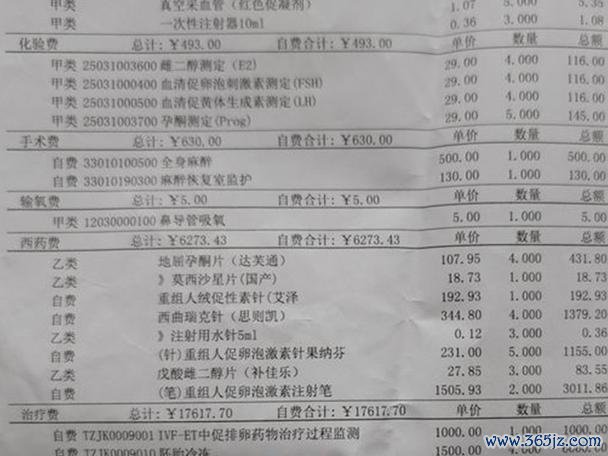 做一个试管婴儿多少钱啊