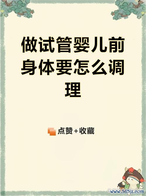 做试管婴儿前怎么调理