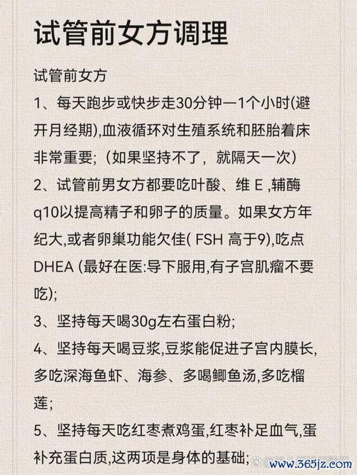 做试管婴儿前怎么调理