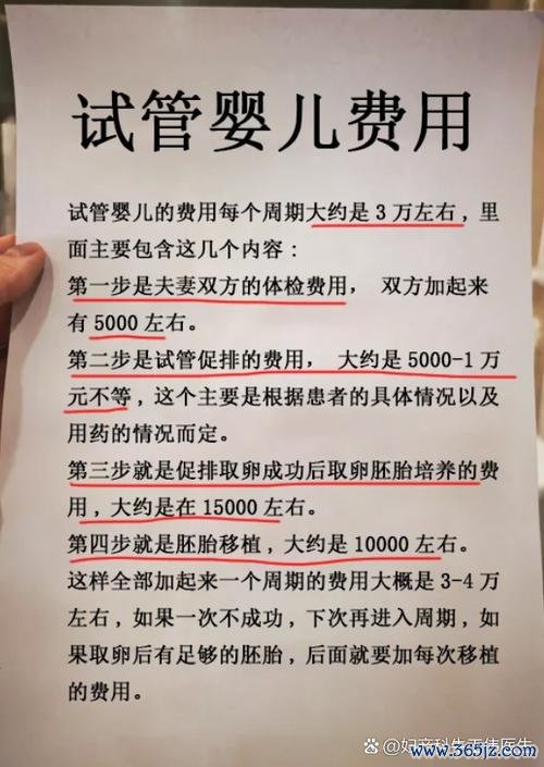 做试管婴儿前费用