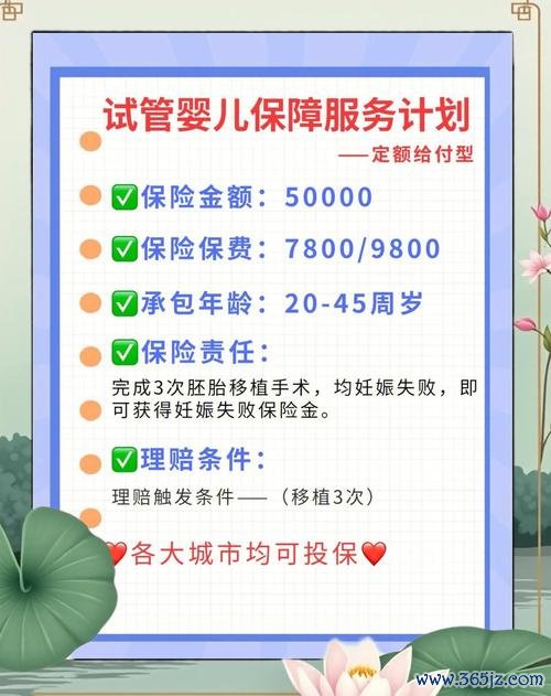 做试管婴儿可以买什么保险