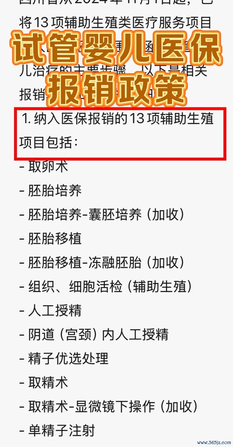 做试管婴儿可以报销
