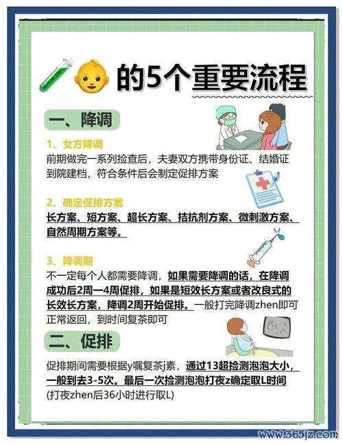 做试管婴儿的具体步骤