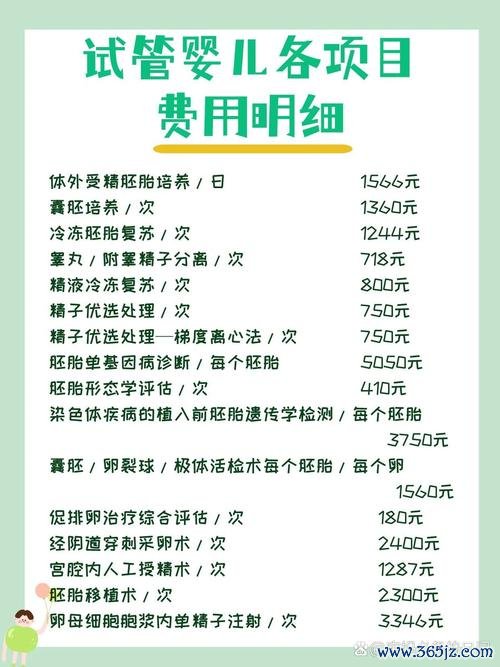 做试管婴儿的费用多少