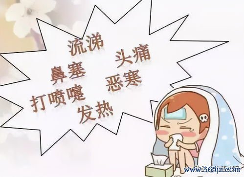 感冒,鼻塞,流涕,打喷嚏,喝水
