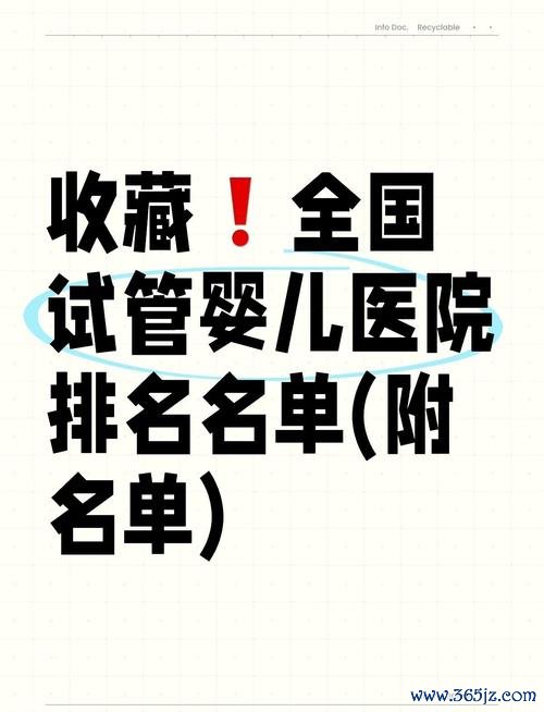 全国排名试管婴儿医院